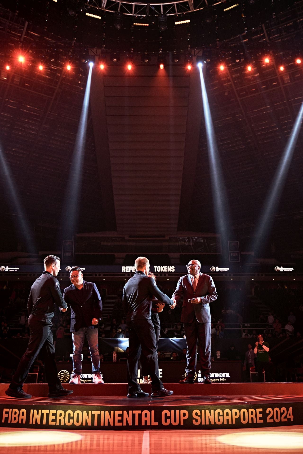 The best photos from Malaga-based Unicaja basketball team's victory at Intercontinental Cup final in Singapore