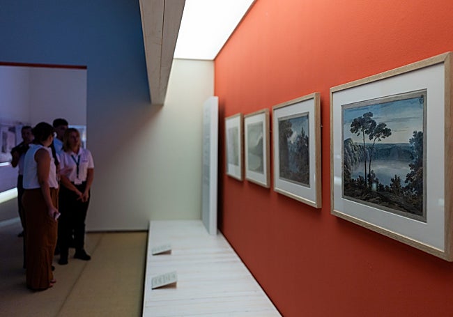 Watercolours by John Robert Cozens.