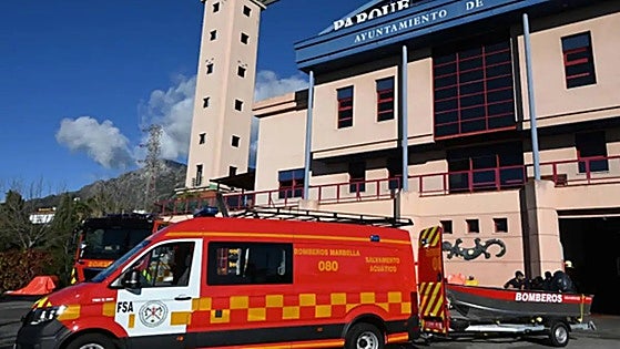 Young mother and her baby daughter rushed to hospital after house fire in Marbella