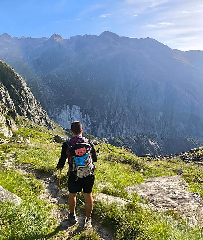Imagen secundaria 2 - Fifty peaks and 700 kilometres in 12 days non-stop: this was a Nerja trail runner's toughest challenge