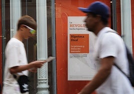 The mortgage market is buoyed up by the effect of lower interest rates.