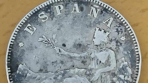 This is the Spanish five-peseta coin that could fetch up to 40,000 euros at auction