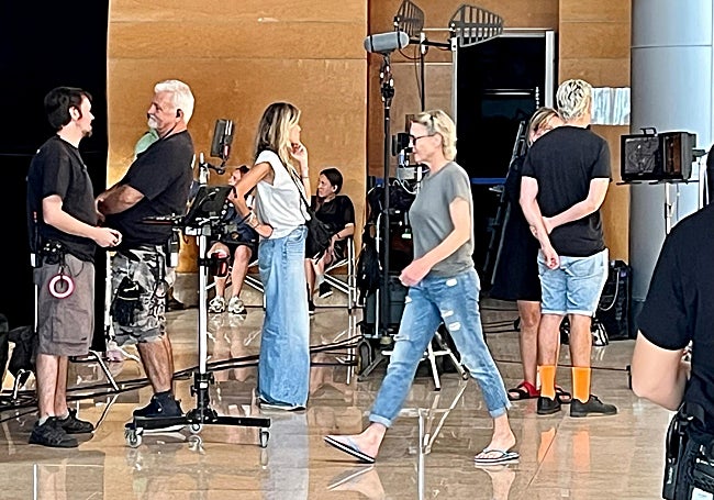 Robin Wright directs, produces and stars in The Girlfriend, which is being filmed in Malaga.