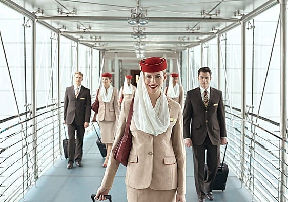 Dubai-based Emirates airline is looking for cabin crew in Malaga this weekend