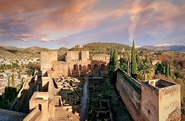 Alhambra in Granada.
