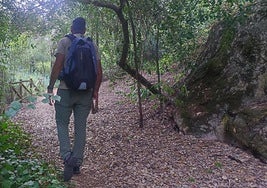 This trail has the most spectacular stretch next to the Bebedero stream.