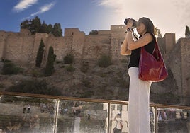 A tourist captures her visit to the capital of the Costa del Sol.