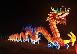 It will feature 600 lanterns and 4,000 light sources.