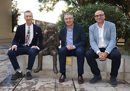 The sculpture is one of two identical works - the other will be donated to a British city that Picasso visited.