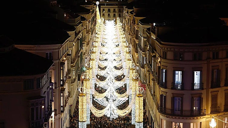 Malaga's spectacular Christmas lights: These are the dates, times and new features for 2024
