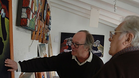 Malaga artist 'Buly' strengthens ties with USA through art