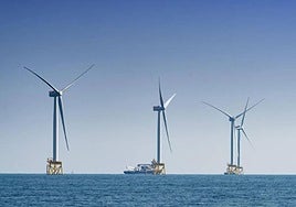 Iberdrola offshore wind farm.