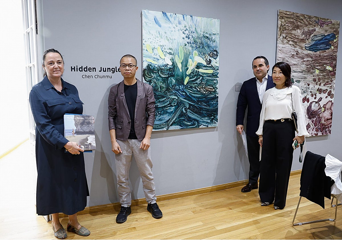 Imagen principal - The artistic miracle of Chen Chunmu in Malaga