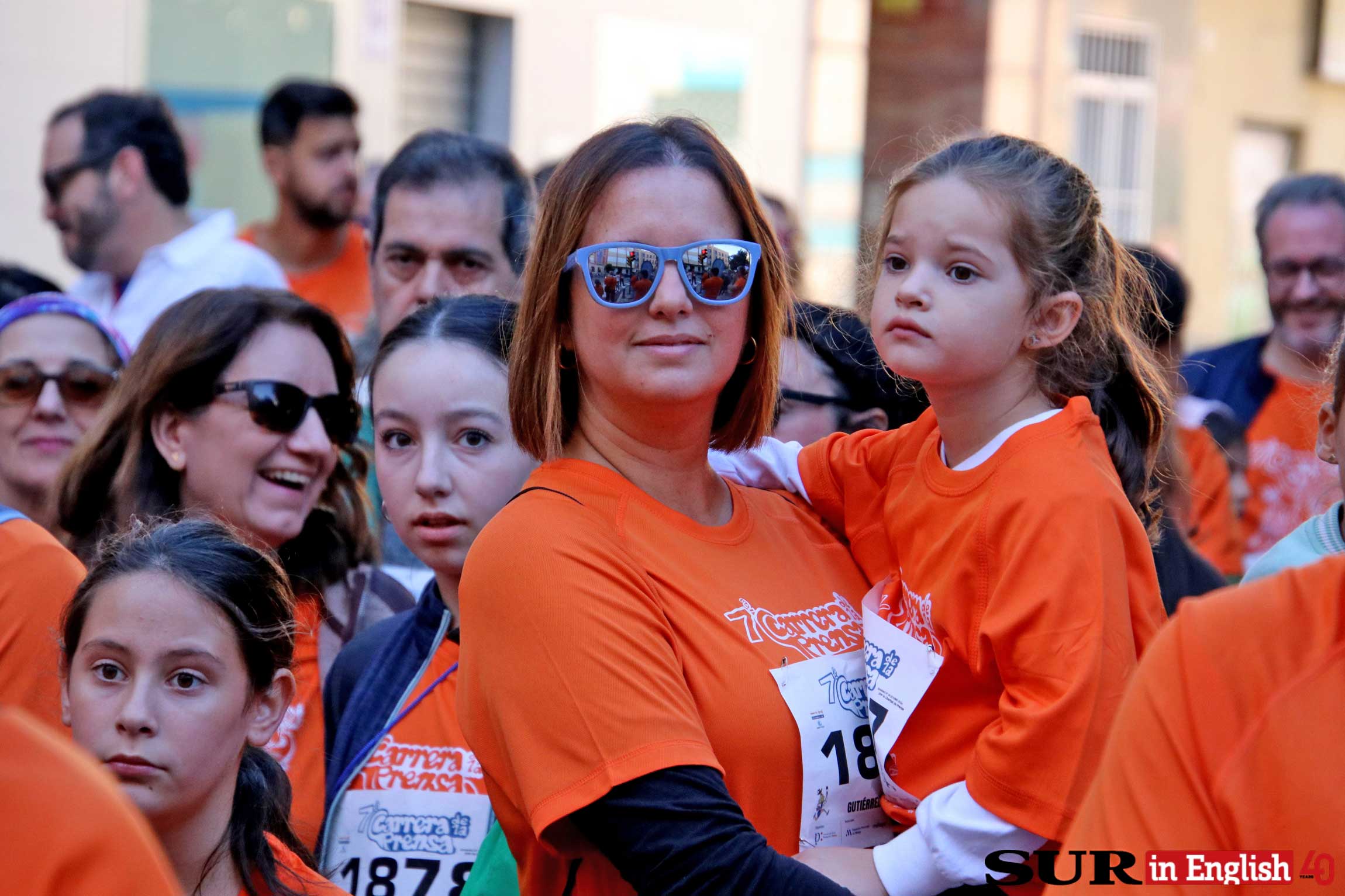 Annual press freedom event for charity hits the streets of Malaga city, in photos