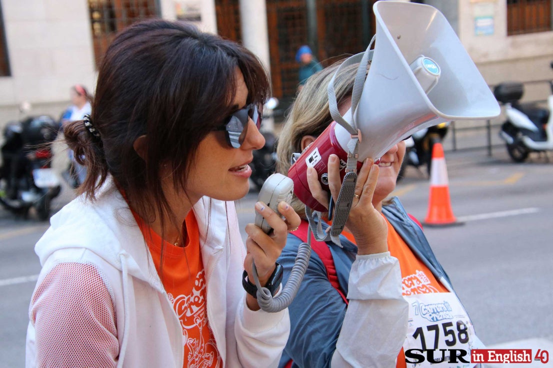 Annual press freedom event for charity hits the streets of Malaga city, in photos
