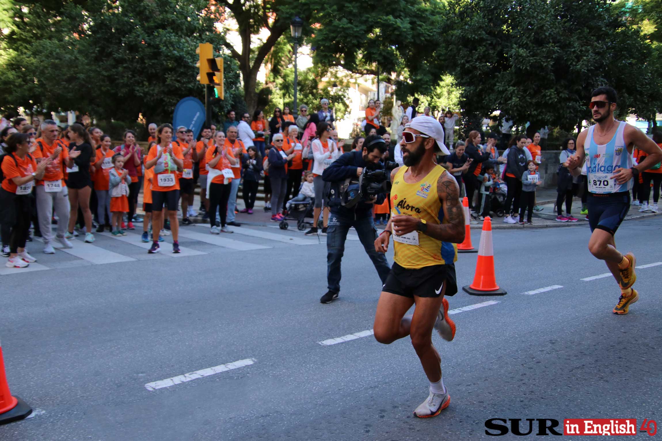 Annual press freedom event for charity hits the streets of Malaga city, in photos