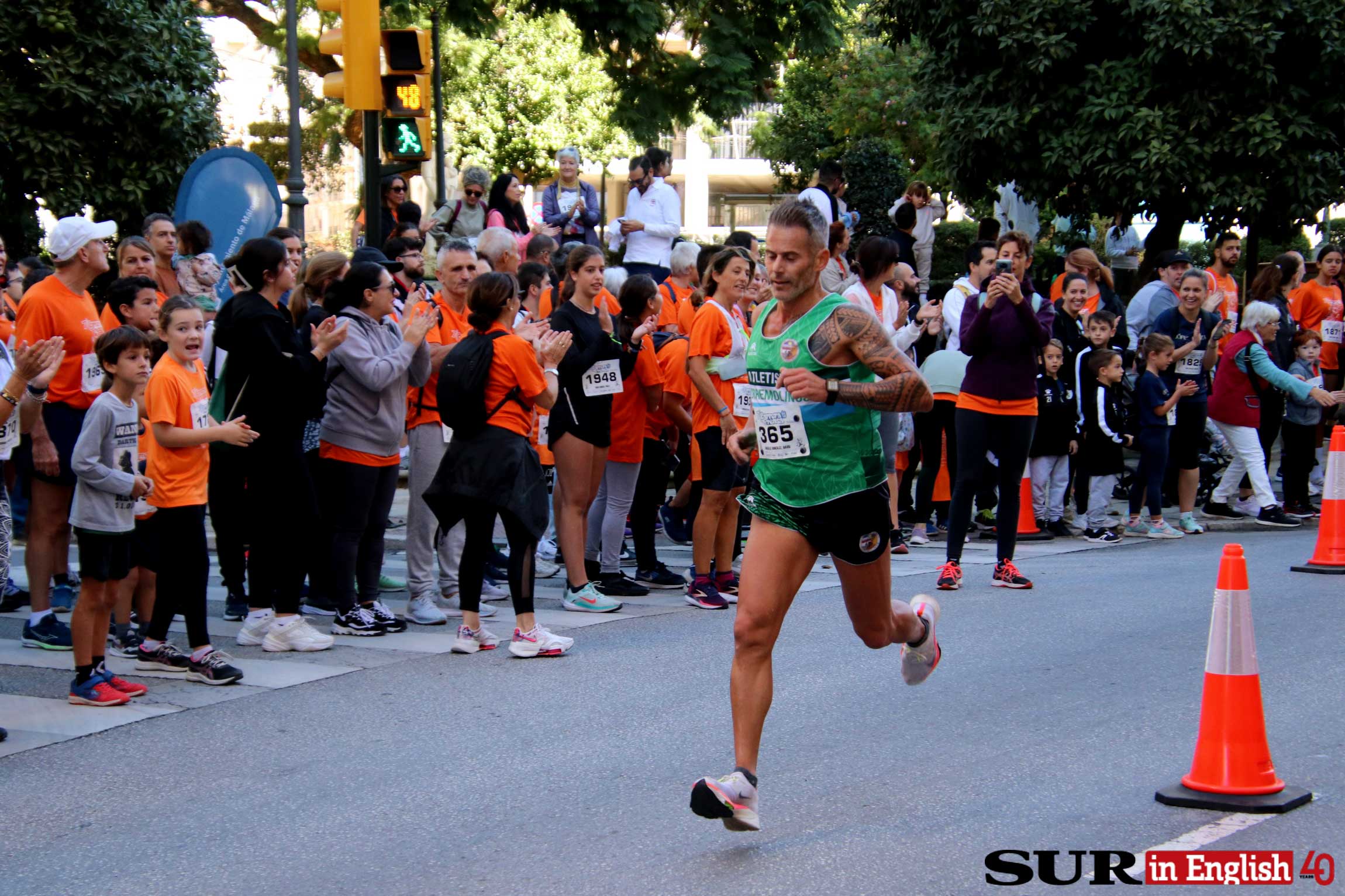 Annual press freedom event for charity hits the streets of Malaga city, in photos