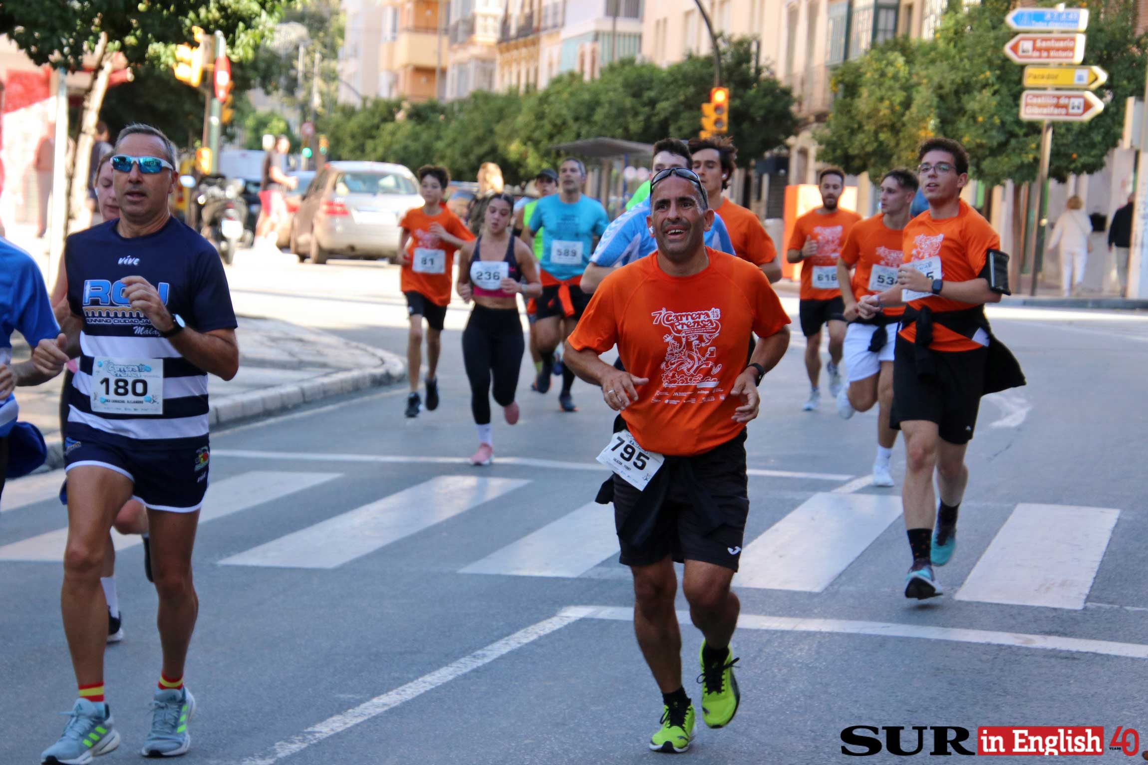 Annual press freedom event for charity hits the streets of Malaga city, in photos