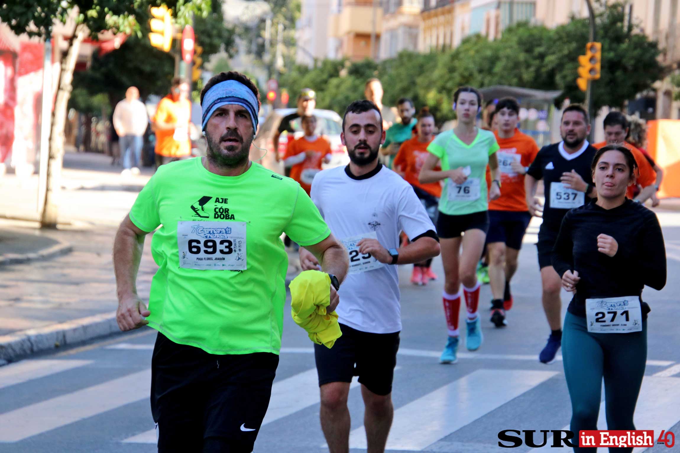 Annual press freedom event for charity hits the streets of Malaga city, in photos