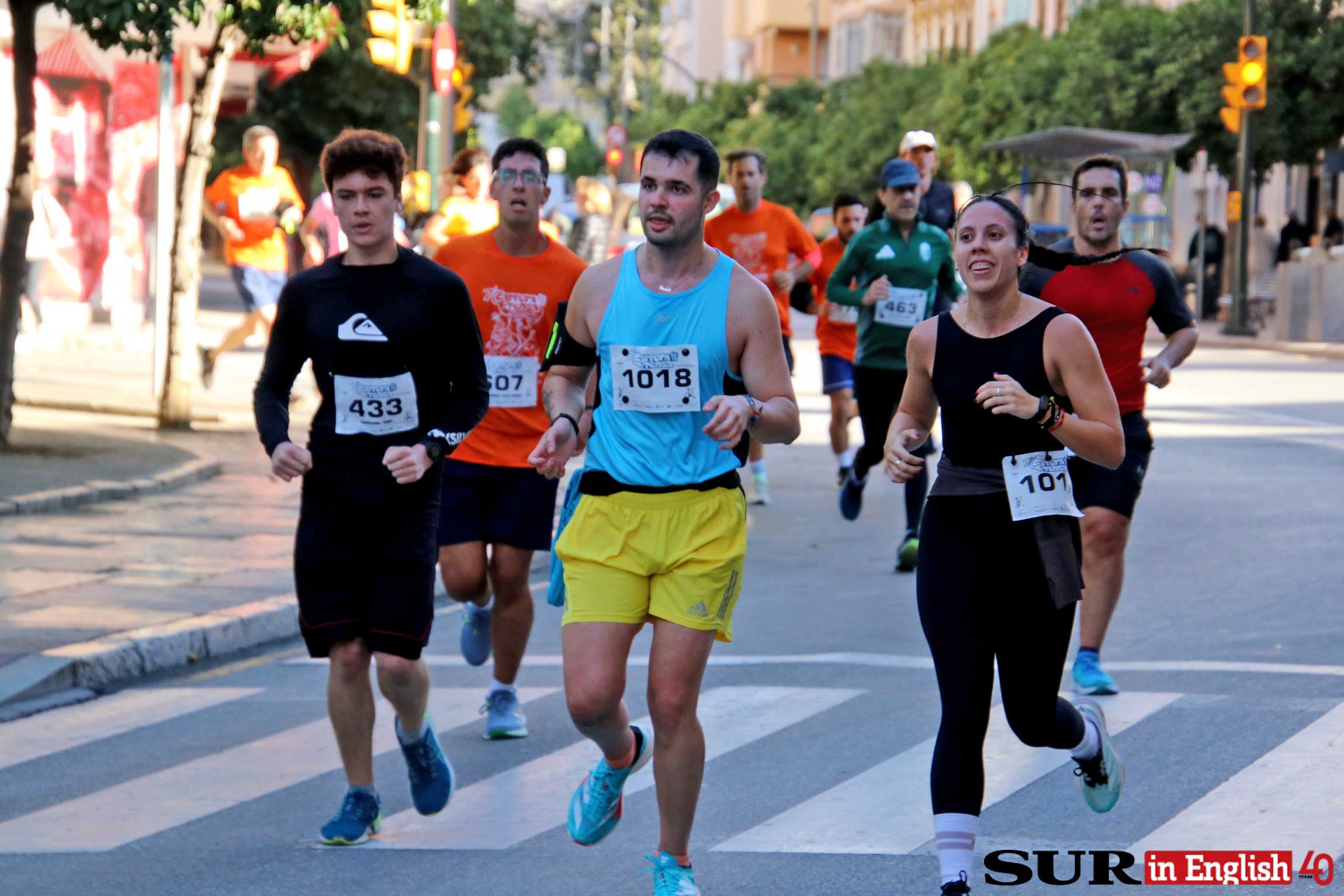 Annual press freedom event for charity hits the streets of Malaga city, in photos