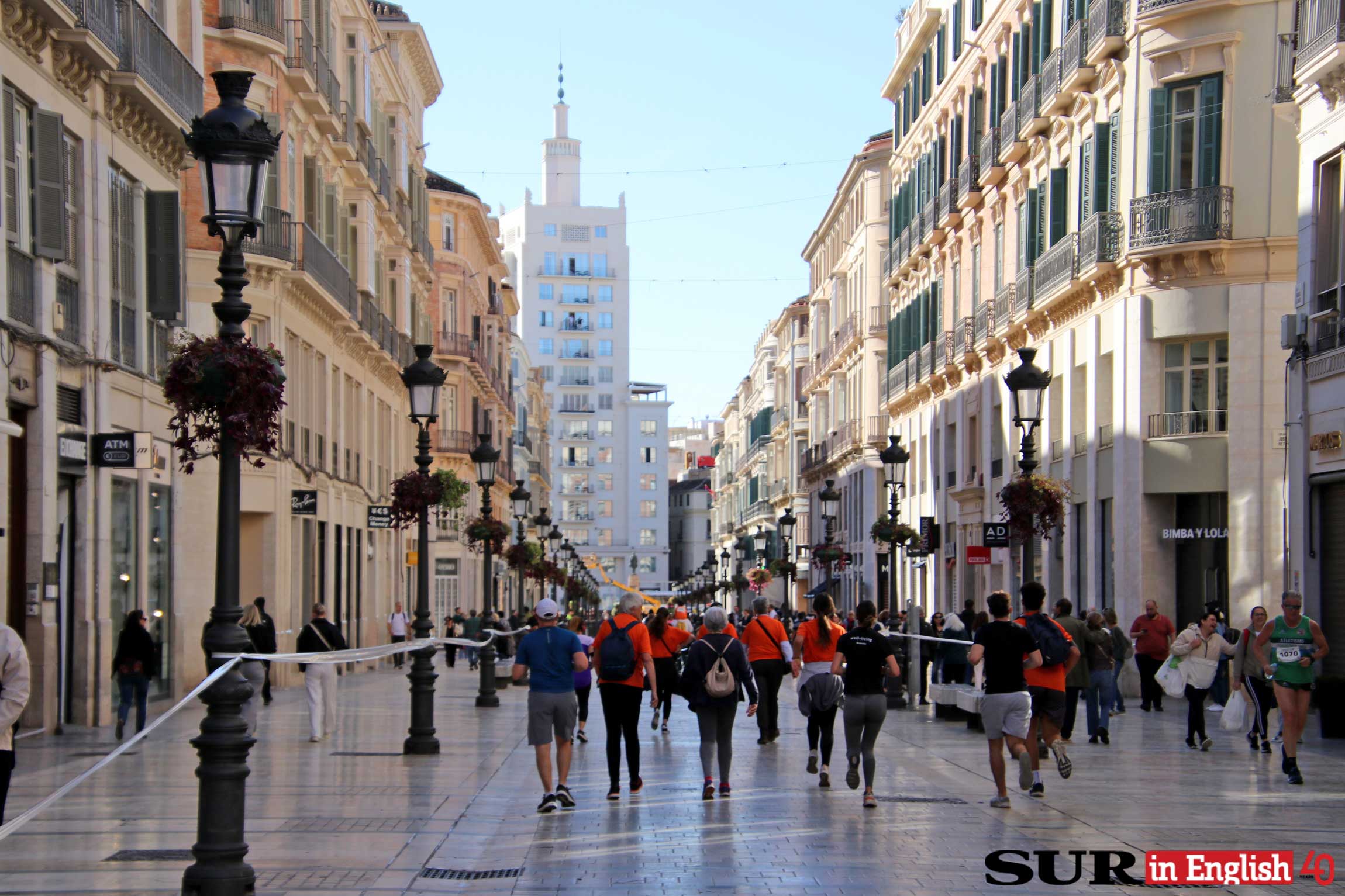Annual press freedom event for charity hits the streets of Malaga city, in photos