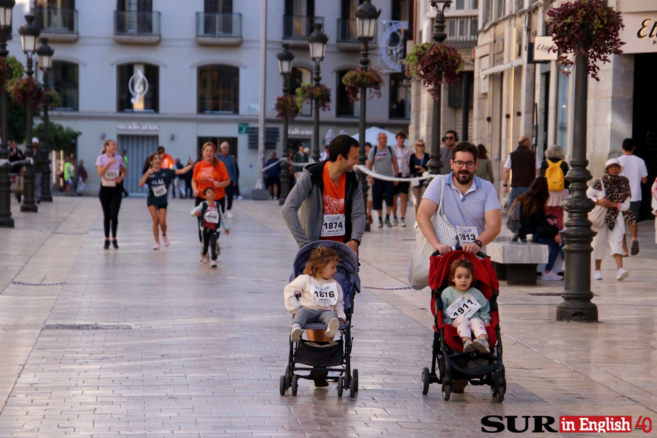 Annual press freedom event for charity hits the streets of Malaga city, in photos