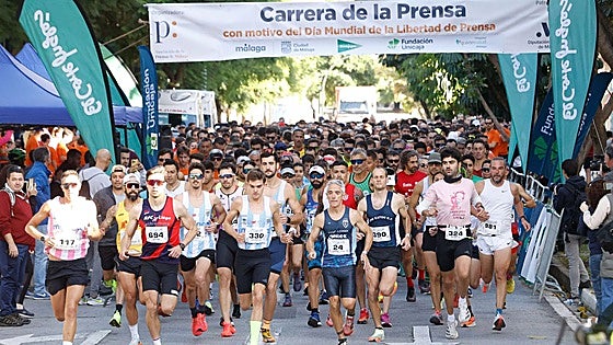 Record number of participants turn out for annual press run in Malaga