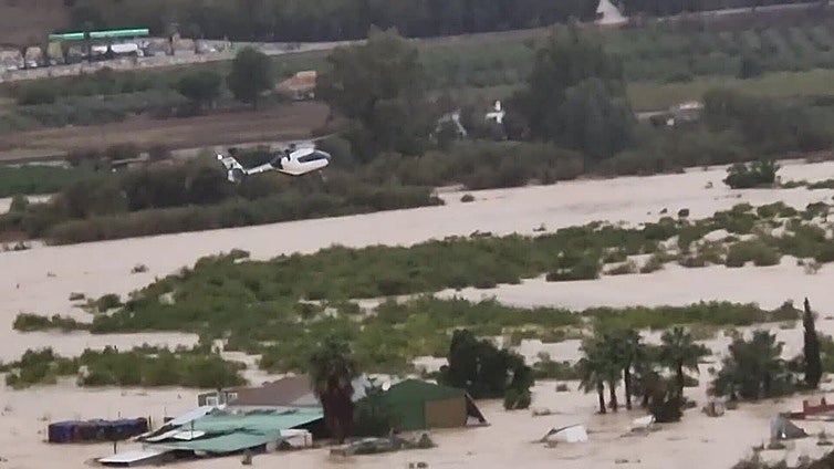 British man in his seventies dies in Malaga hospital after being rescued from floods in Guadalhorce valley town