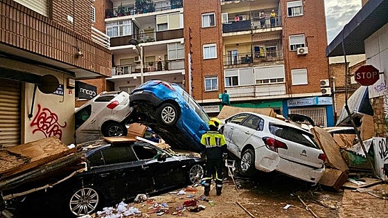 Malaga firefighters at 'ground zero' of disaster rescue efforts in Valencia: 'It's the worst catastrophe we've ever seen'