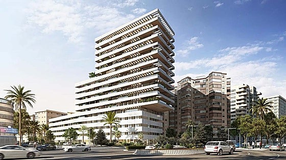 Sixteen-storey hotel and rental apartment development planned for Costa car dealership site
