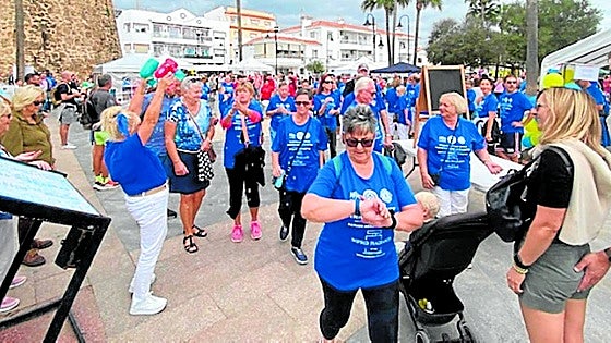Lions diabetes walk on the Costa is 'a testament of generosity'