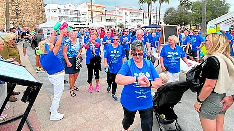 Lions diabetes walk on the Costa is 'a testament of generosity'