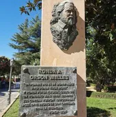 The Orson Welles monument was installed in Ronda in 2015.