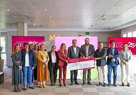 Idiliq foundation donates 15,000 euros to Costa del Sol branches of Spanish cancer association