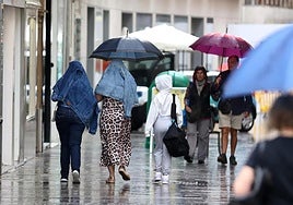 File image of rain in Spain.