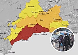 The Aemet alerts issued for Malaga province on Wednesday 13 November.