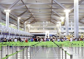 File image of T3 at Malaga Airport.