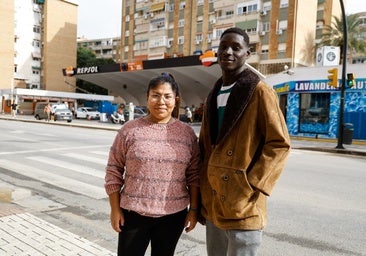 The young woman paralysed with fear and her asylum seeker 'hero': the story of the Malaga flood rescue that went viral