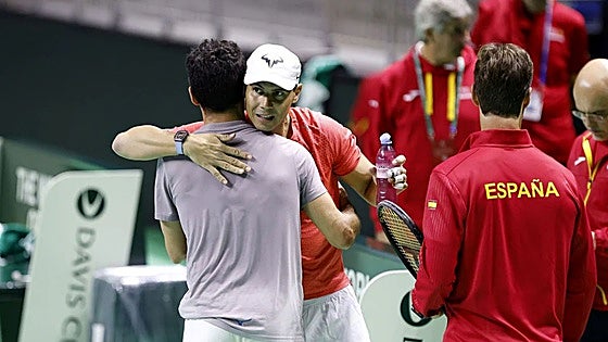 When will we find out if Rafael Nadal is going to play in the Davis Cup finals in Malaga?