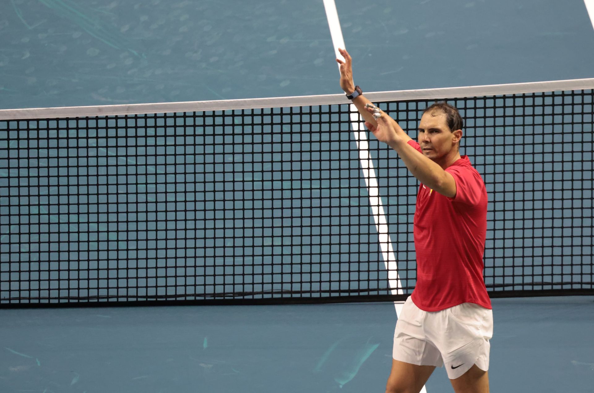 Farewell to a tennis legend, in pictures