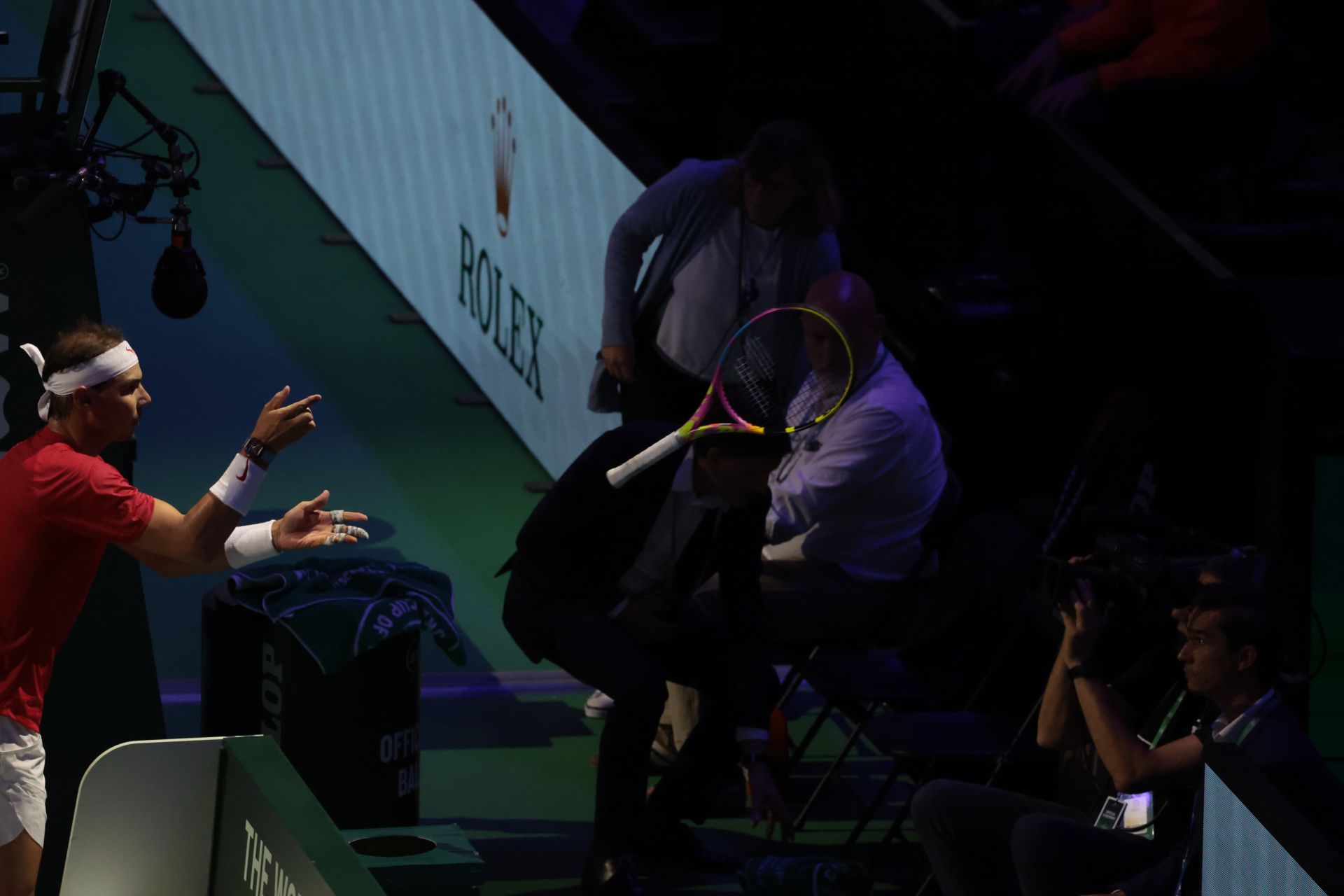 Farewell to a tennis legend, in pictures