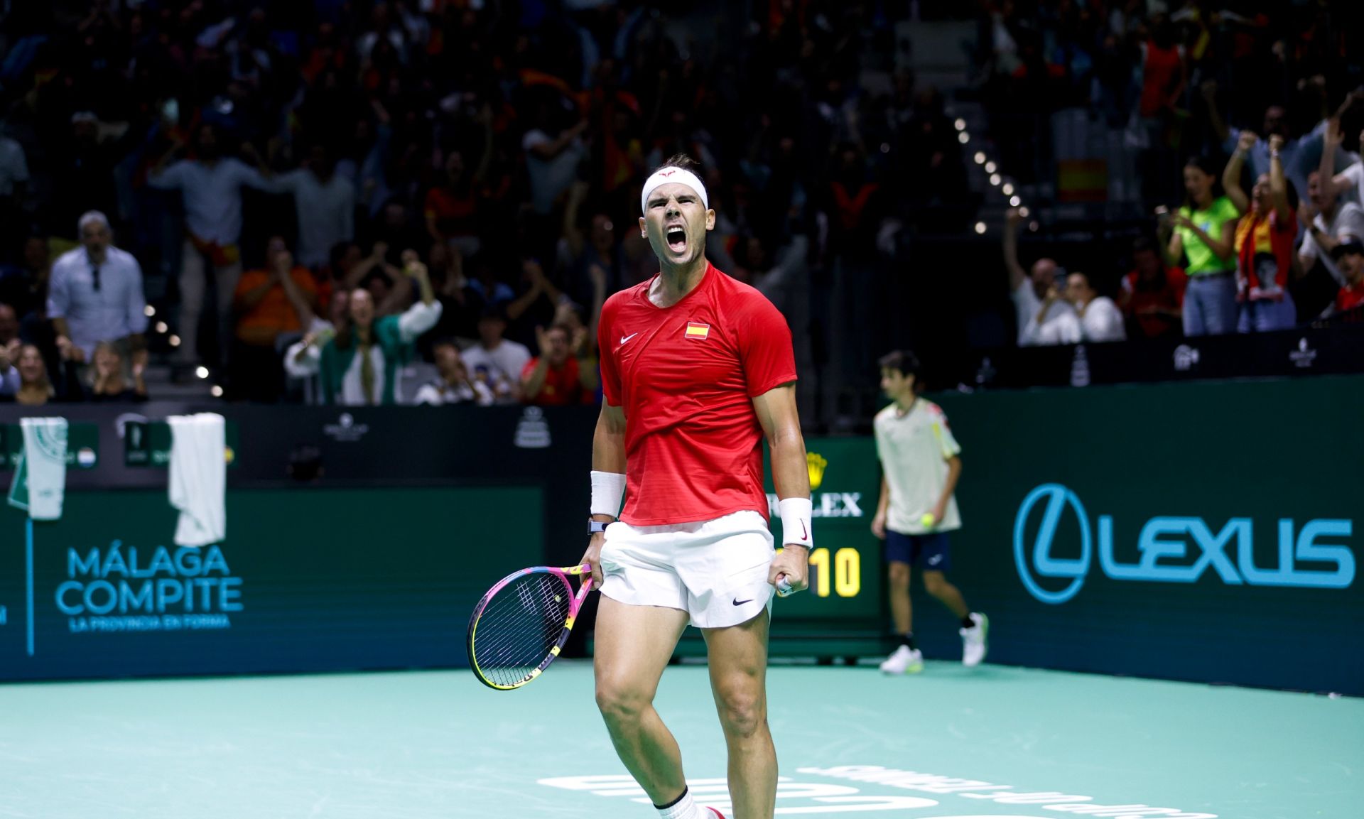 Farewell to a tennis legend, in pictures