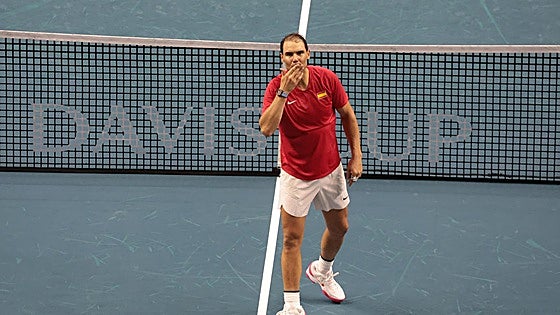 Disappointment as Spain's Rafael Nadal loses Davis Cup opener in Malaga