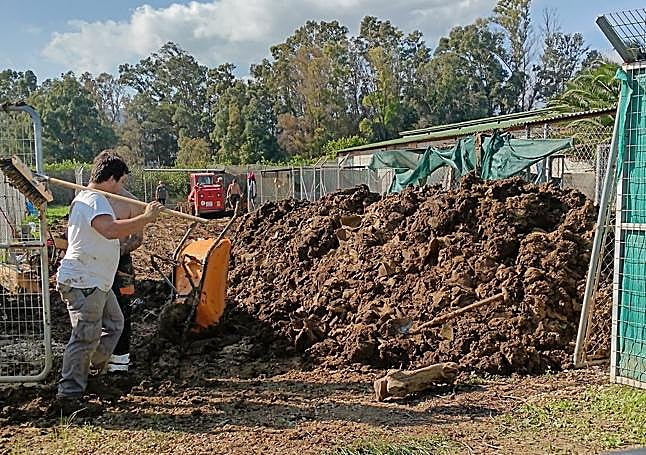 Volunteers from Pro Reno.