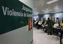 The gender-based violence court in Malaga