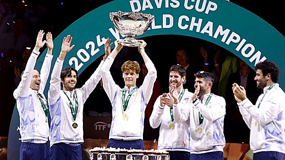 Italy crowned Davis Cup champions in Malaga once again