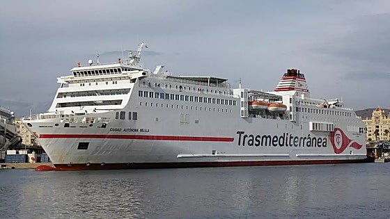 'Melillero' ferry set to sail between the port of Malaga and Melilla for one last time