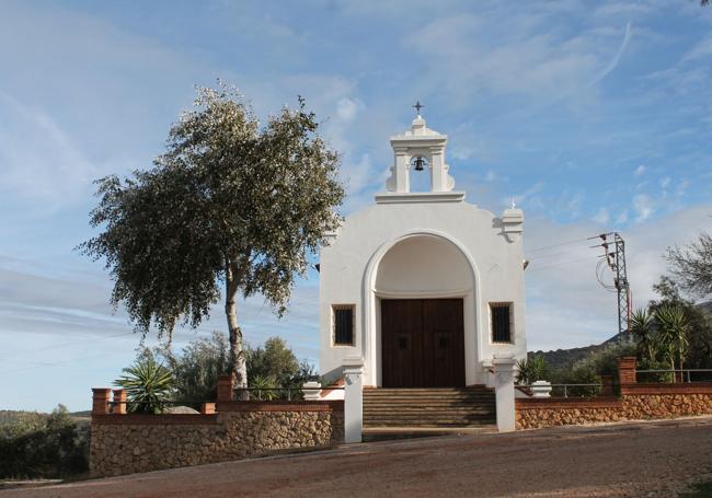 Arrival at the chapel.