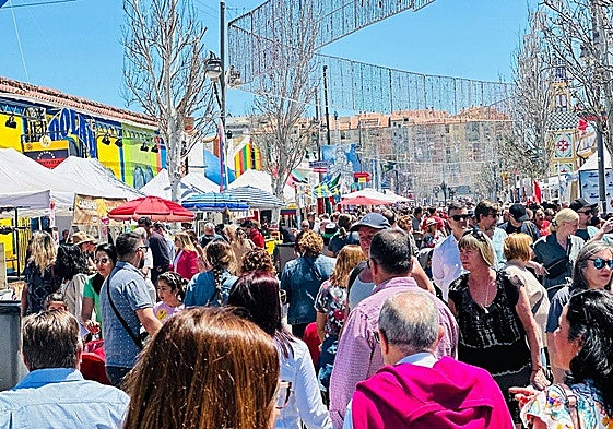 Archive image of the international fair.