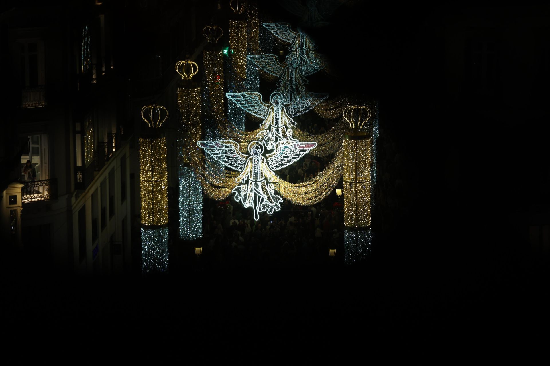 Malaga's big Christmas switch-on - in pictures